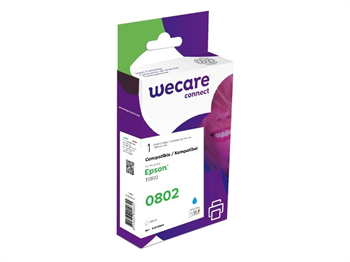 WECARE ARMOR ink kompatibilní s EPSON C13T08024011,modrá/cyan