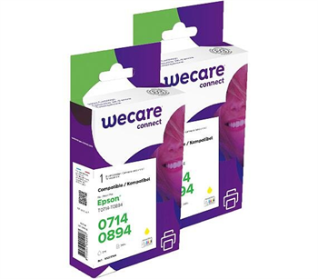 WECARE ARMOR sada ink kompatibilní s EPSON T071440 2x9ml,žlutá,T071440